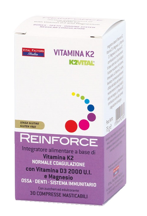 REINFORCE VITAMINA K2 30 COMPRESSE - farmascienza.it