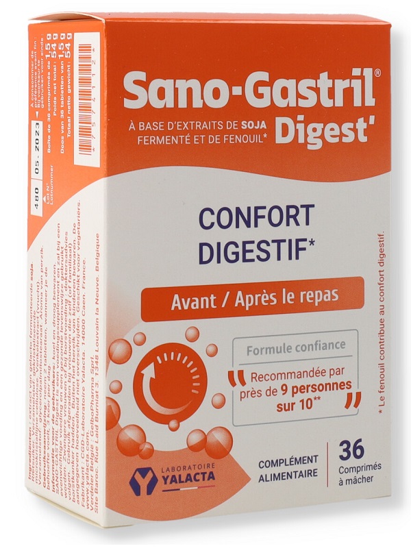 SANO GASTRIL DIGEST 36 COMPRESSE - farmascienza.it