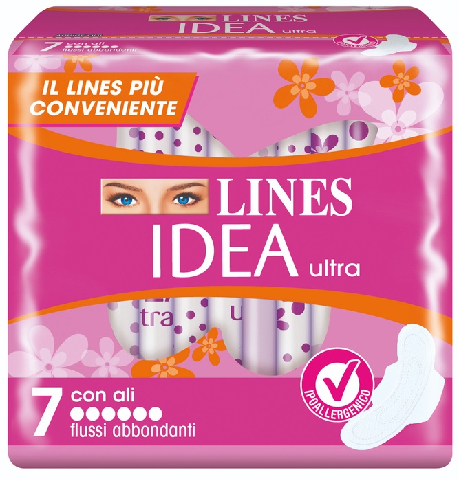 LINES IDEA ULTRA FLUSSI ABBONDANTI 7 PEZZI - farmascienza.it