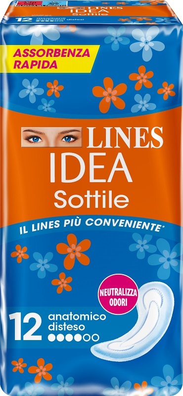 LINES IDEA SOTTILI ANATOMICI 12 PEZZI - farmascienza.it