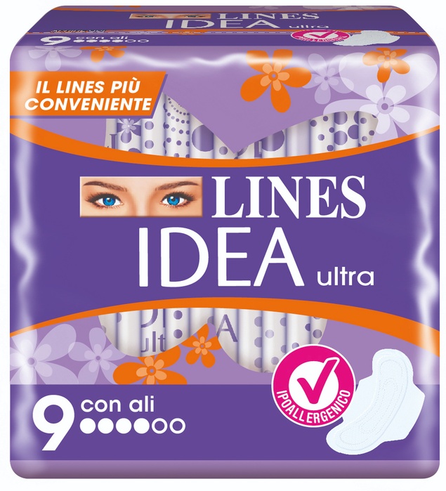 LINES IDEA ULTRA GIORNO ALI 9 PEZZI - farmascienza.it