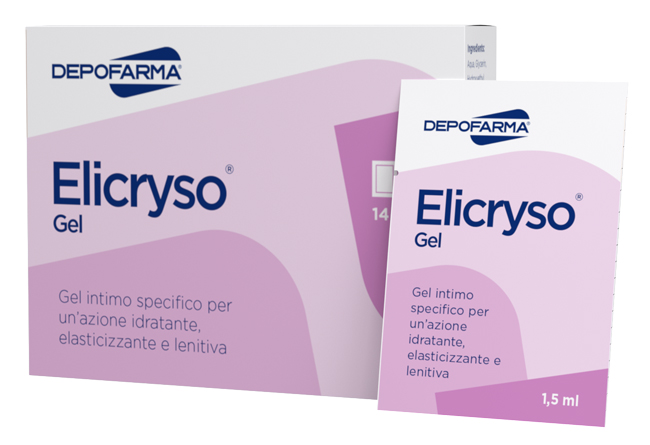 ELICRYSO GEL INTIMO IDRATANTE ELASTICIZZANTE E LENITIVO 14 BUSTINE DA 1,5 ML - farmascienza.it