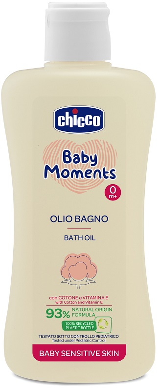 CHICCO BABY MOMENTS OLIO BAGNO SENS 200 ML - farmascienza.it