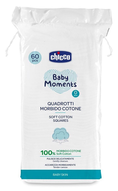 CHICCO BABY MOMENTS QUADROTTI 60 PEZZI - farmascienza.it