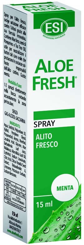 ESI ALOE FRESH SPRAY ALITO MENTA FORTE 15 ML - farmascienza.it