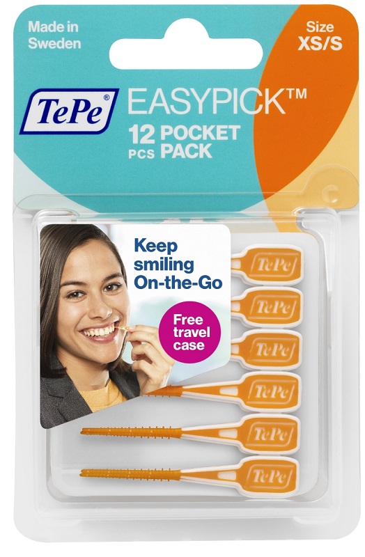 TEPE EASYPICK XS/S ARANCIONE 12 PEZZI - farmascienza.it