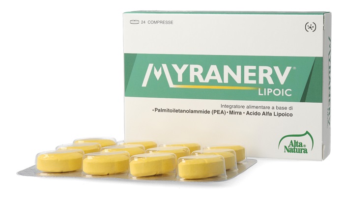 MYRANERV LIPOIC 24 COMPRESSE - farmascienza.it