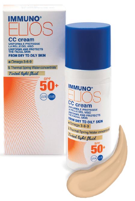 IMMUNO ELIOS CC CREAM SPF50+ TINTED LIGHT 40 ML - farmascienza.it
