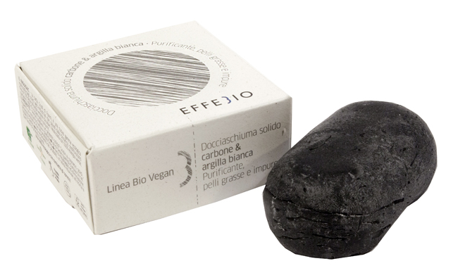 EFFEBIO DOCCIASCHIUMA SOLIDO CARBONE E ARGILLA BIANCA 75 G - farmascienza.it