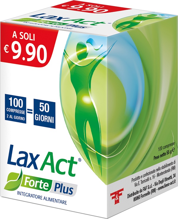 LAX ACT FORTE PLUS 100 COMPRESSE - farmascienza.it