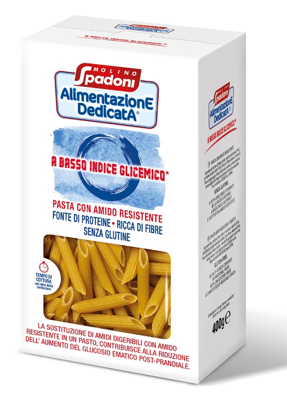 ALIMENTAZIONE DEDICATA PENNE BASSO INDICE GLICEMICO SENZA GLUTINE 400 G - farmascienza.it