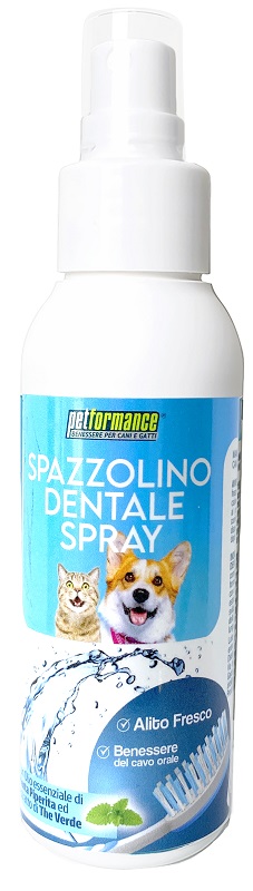 PETFORMANCE SPAZZOLINO DENTALE SPRAY 100 ML - farmascienza.it
