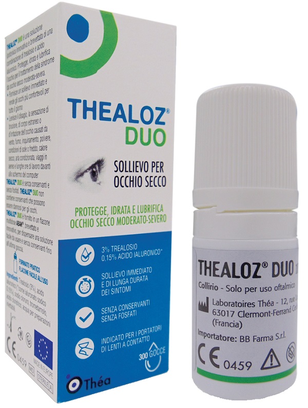 SOLUZIONE OCULARE THEALOZ DUO 10 ML - farmascienza.it