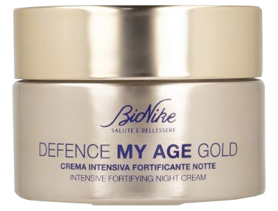 DEFENCE MY AGE GOLD CREMA INTENSIVA FORTIFICANTE NOTTE 50 ML - farmascienza.it