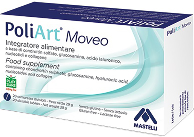 POLIART MOVEO 20 COMPRESSE DIVISIBILI NON RIVESTITE - farmascienza.it