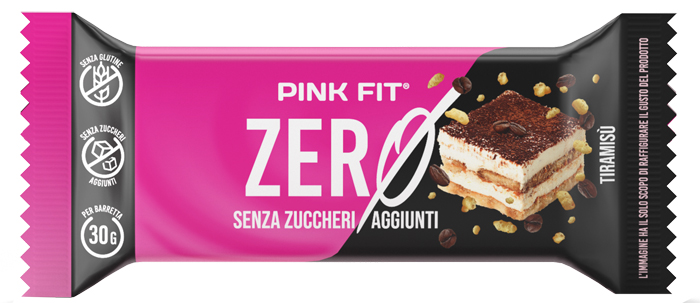 PINK FIT BAR ZERO TIRAMISU' 30 G - farmascienza.it