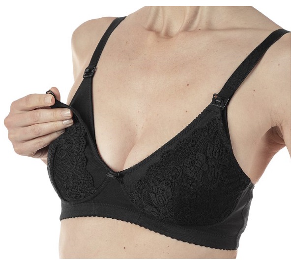 MAMMY REGGISENO COTONE ALLATTAMENTO BLACK 3D - farmascienza.it