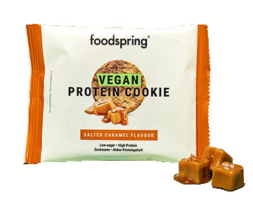 VEGAN PROTEIN COOKIE CARAMELLO SALATO 50 G - farmascienza.it