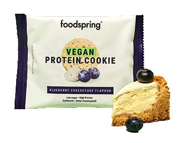 VEGAN PROTEIN COOKIE CHEESECAKE AL MIRTILLO 50 G - farmascienza.it