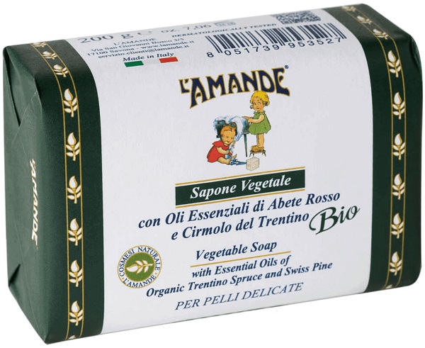 MARSEILLE SAPONE VEGETALE 200 G ABETE ROSSO CIRMOLO TRENTINO BIO - farmascienza.it