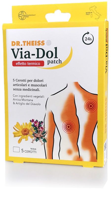 THEISS VIA-DOL PATCH EFFETTO TERMICO 5 PEZZI - farmascienza.it