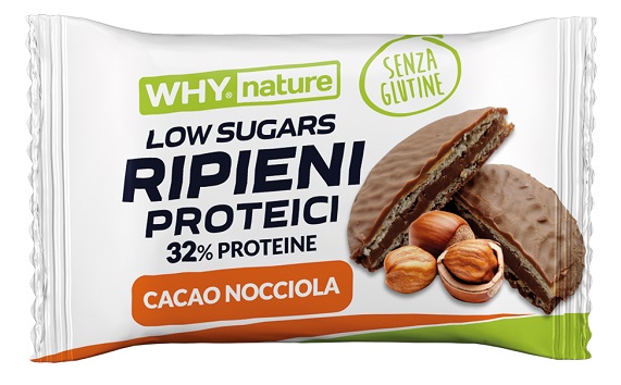 WHYNATURE RIPIENI PROTEICI CACAO NOCCIOLA 17 G - farmascienza.it