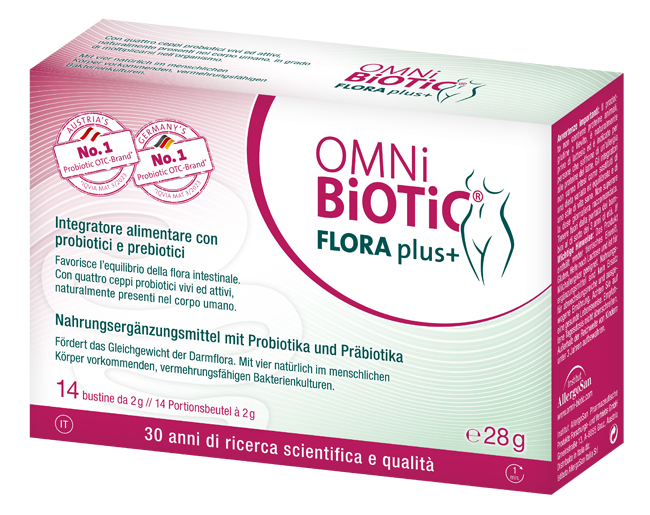 OMNI BIOTIC FLORA PLUS+ 14 BUSTINE DA 2 G - farmascienza.it
