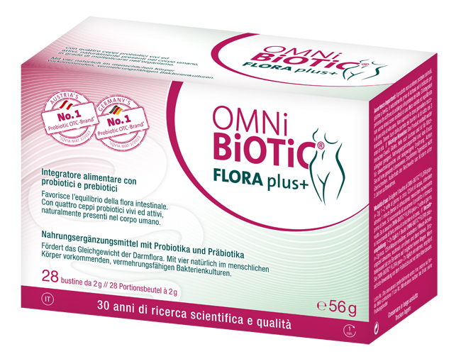 OMNI BIOTIC FLORA PLUS+ 28 BUSTINE DA 2 G - farmascienza.it