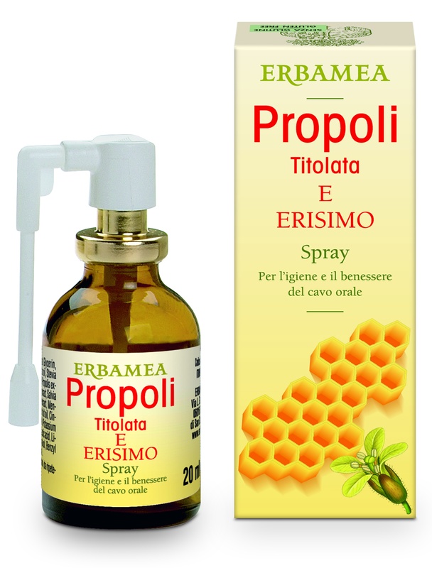 PROPOLI ERISIMO TITOLATA SPRAY 20 ML - farmascienza.it