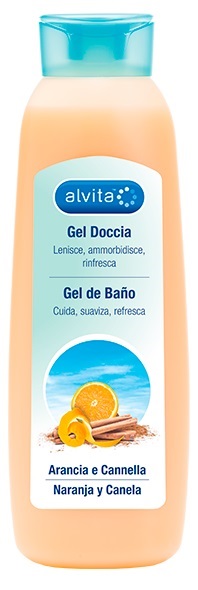 ALVITA GEL DOCCIA ARANCIA E CANNELLA 300 ML - farmascienza.it