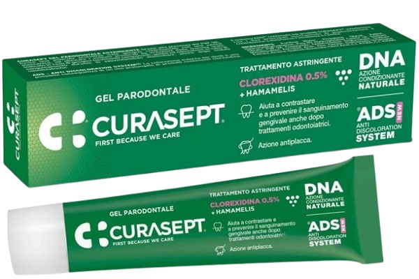 CURASEPT GEL PARODONTALE ADS DNA TRATTAMENTO ASTRINGENTE 30 ML - farmascienza.it