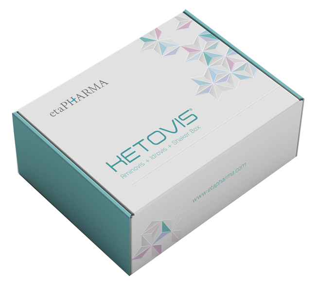 KETOVIS BOX 1 IDROVIS 20 BUSTINE + 1 AMINOVIS 30 BUSTINE + 1 SHAKER - farmascienza.it