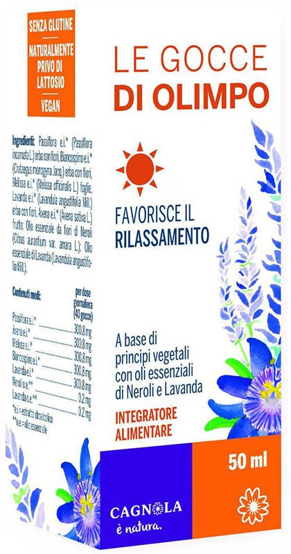 LE GOCCE DI OLIMPO FAVORISCE IL RILASSAMENTO 50 ML - farmascienza.it