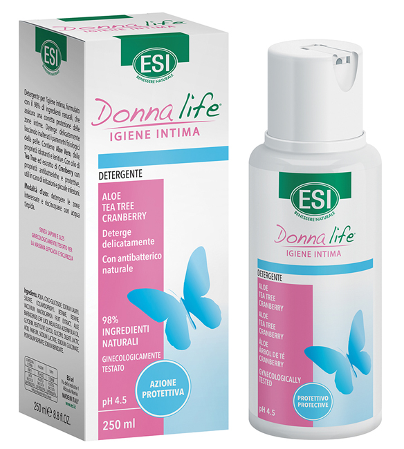ESI DONNA LIFE DETERGENTE INTIMO PROTETTIVO 250 ML - farmascienza.it