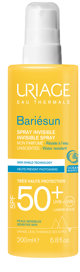 URIAGE EAU THERMALE BARIESUN SPRAY INVISIBILE SENZA PROFUMO SPF 50+ 200 ML - farmascienza.it