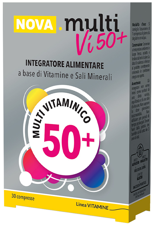NOVA MULTIVI 50+ 30 COMPRESSE - farmascienza.it