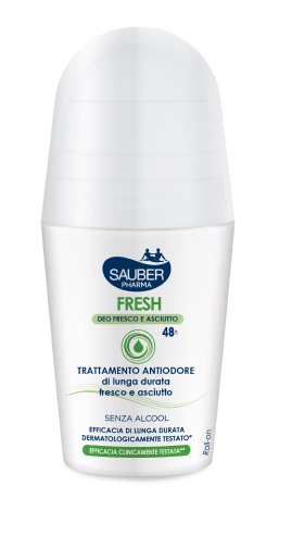 SAUBER FRESH DEODORANTE ROLL-ON 50 ML - farmascienza.it
