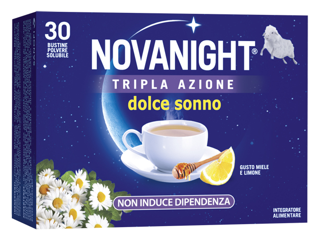 NOVANIGHT TRIPLA AZIONE DOLCE SONNO 30 BUSTINE - farmascienza.it