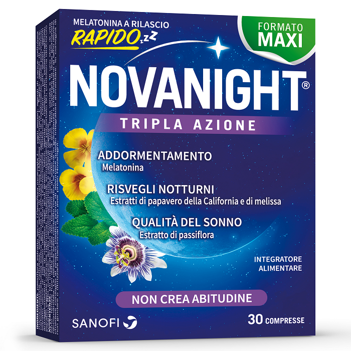NOVANIGHT 30 COMPRESSE RILASCIO RADIDO NEW - farmascienza.it