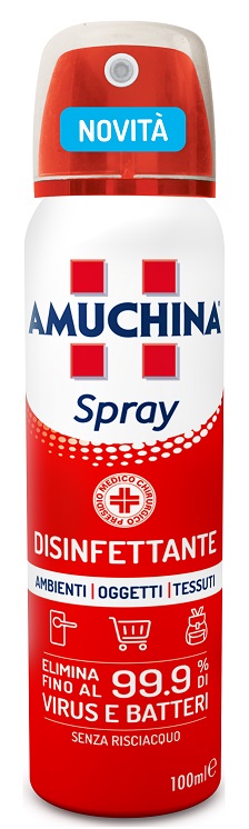 AMUCHINA SPRAY AMBIENTI OGGETTI TESSUTI 100 ML - farmascienza.it