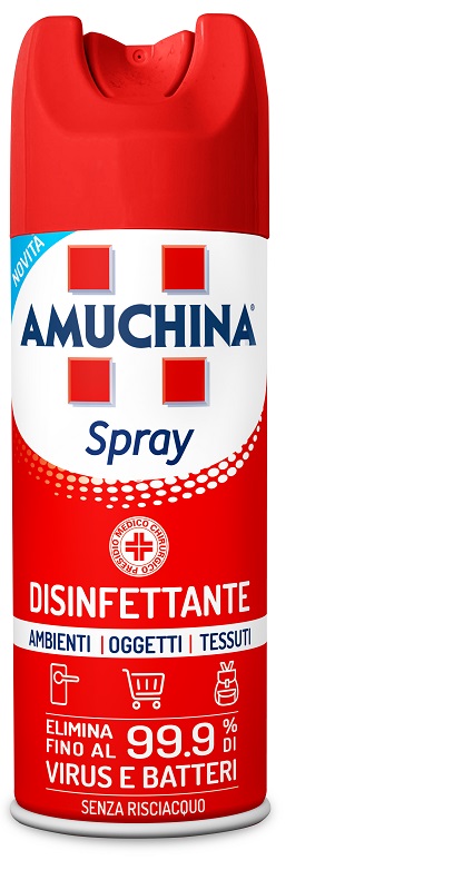 AMUCHINA SPRAY AMBIENTI OGGETTI TESSUTI 400 ML - farmascienza.it