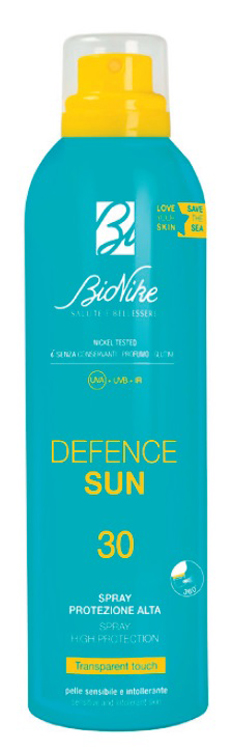 DEFENCE SUN SPRAY TRANSPARENT TOUCH 30 200 ML - farmascienza.it