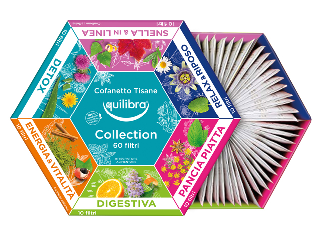 COFANETTO TISANE COLLECTION 60 FILTRI - farmascienza.it