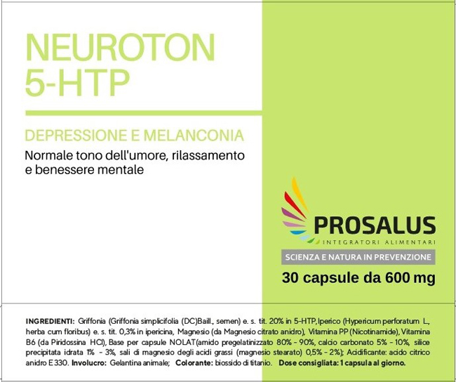 NEUROTON 5HTP 30 CAPSULE PROSALUS - farmascienza.it