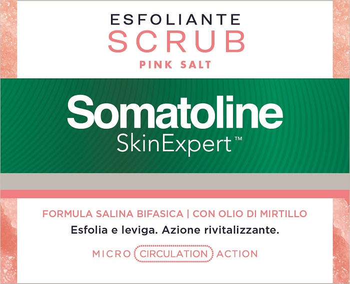 SOMATOLINE SKIN EXPERT SCRUB PINK SALT 350 G - farmascienza.it