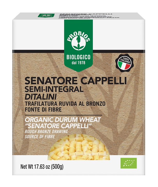 DITALINI GRANO SENATORE CAPPELLI SEMINTREGRALE 500 G - farmascienza.it