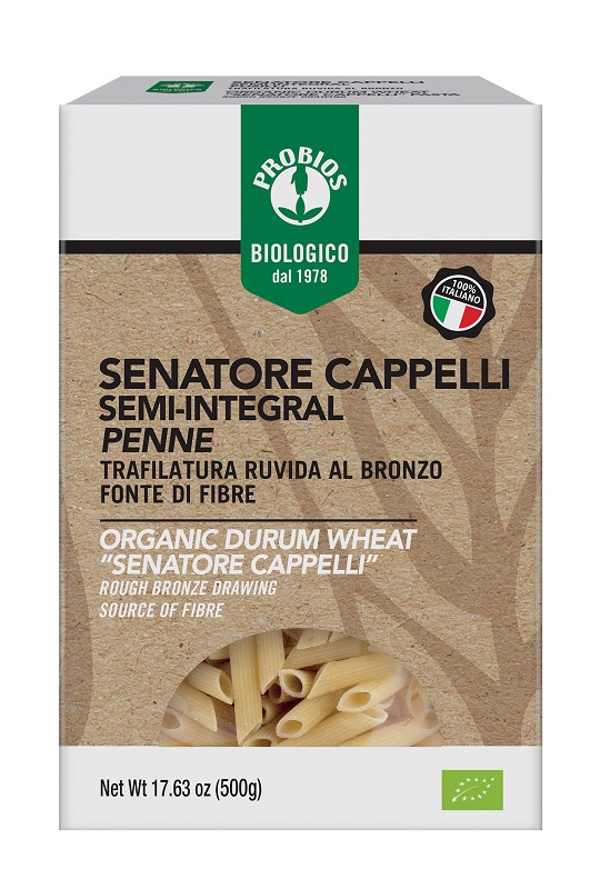 PENNE DI GRANO SENATORE CAPPELLI SEMINTEGRALE 500 G - farmascienza.it