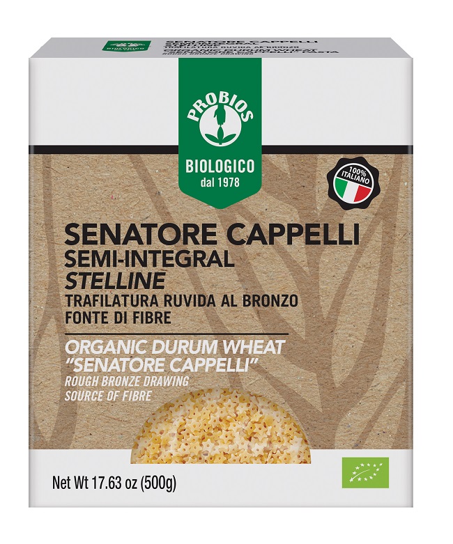 STELLINE DI GRANO SENATORE CAPPELLI SEMINTEGRALE 500 G - farmascienza.it