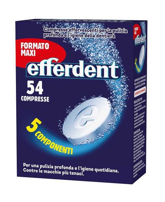 EFFERDENT 54 COMPRESSE EFFERVESCENTI - farmascienza.it