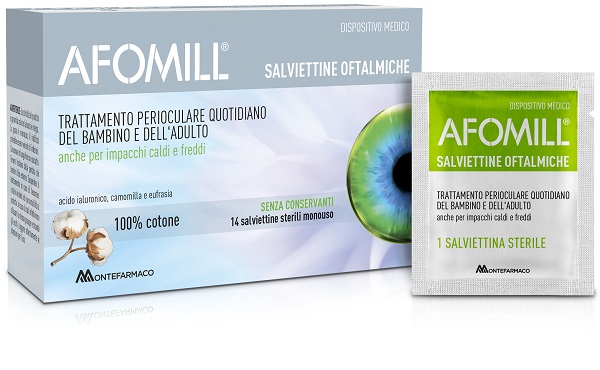 AFOMILL SALVIETTINE OFTALMICHE 14 PEZZI - farmascienza.it